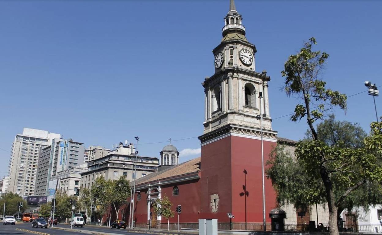 Depto 707 Excelente Ubicacion Metro Sta Lucia, Barrio Paris Londres Centro Santiago Apartment ภายนอก รูปภาพ